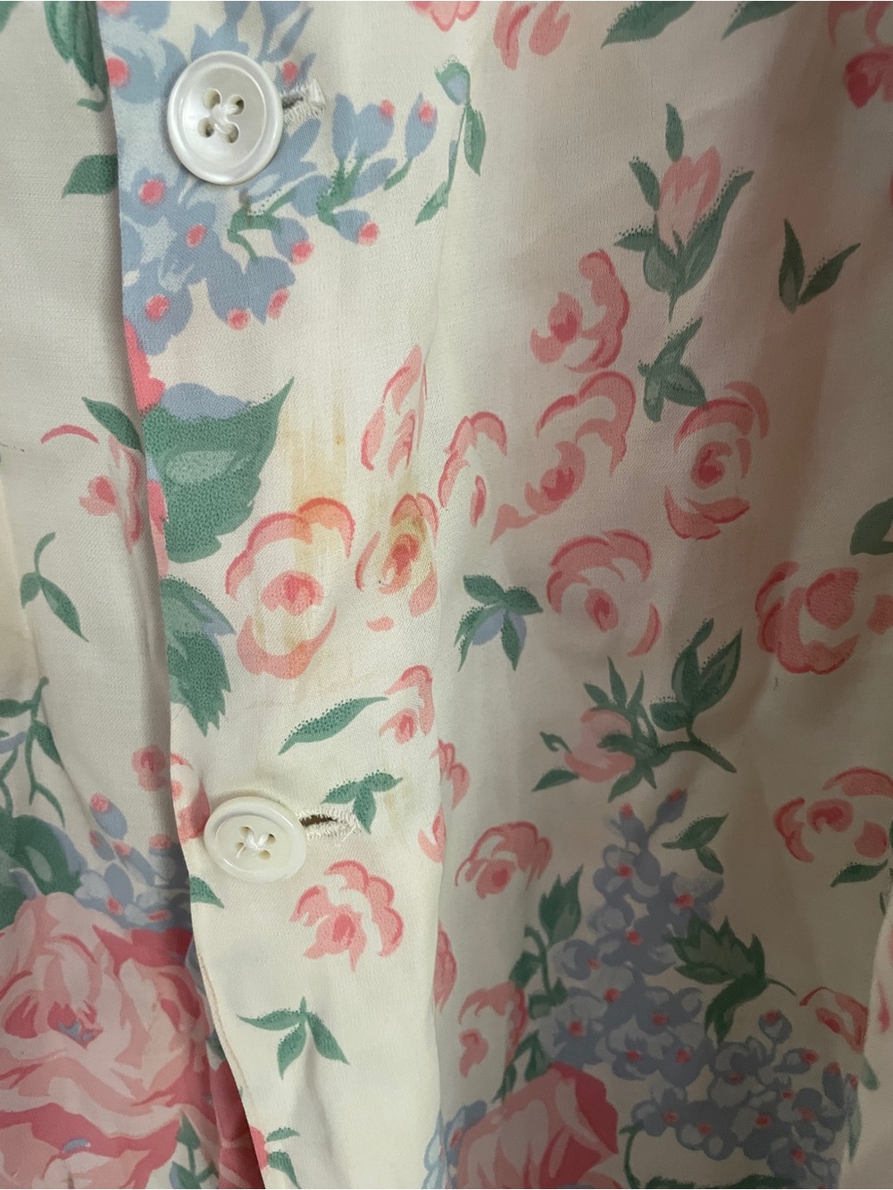Ralph Lauren RARE Vintage 80s Cottagecore Country Prairie Floral Rayon Skirt - Picture 4 of 5